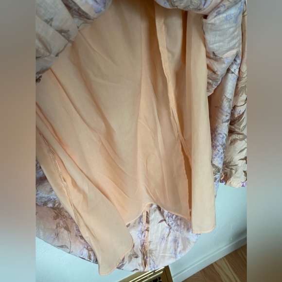 House of Harlow 1960✨️Corset Tiered Floral Midi Dress - Picture 7 of 8